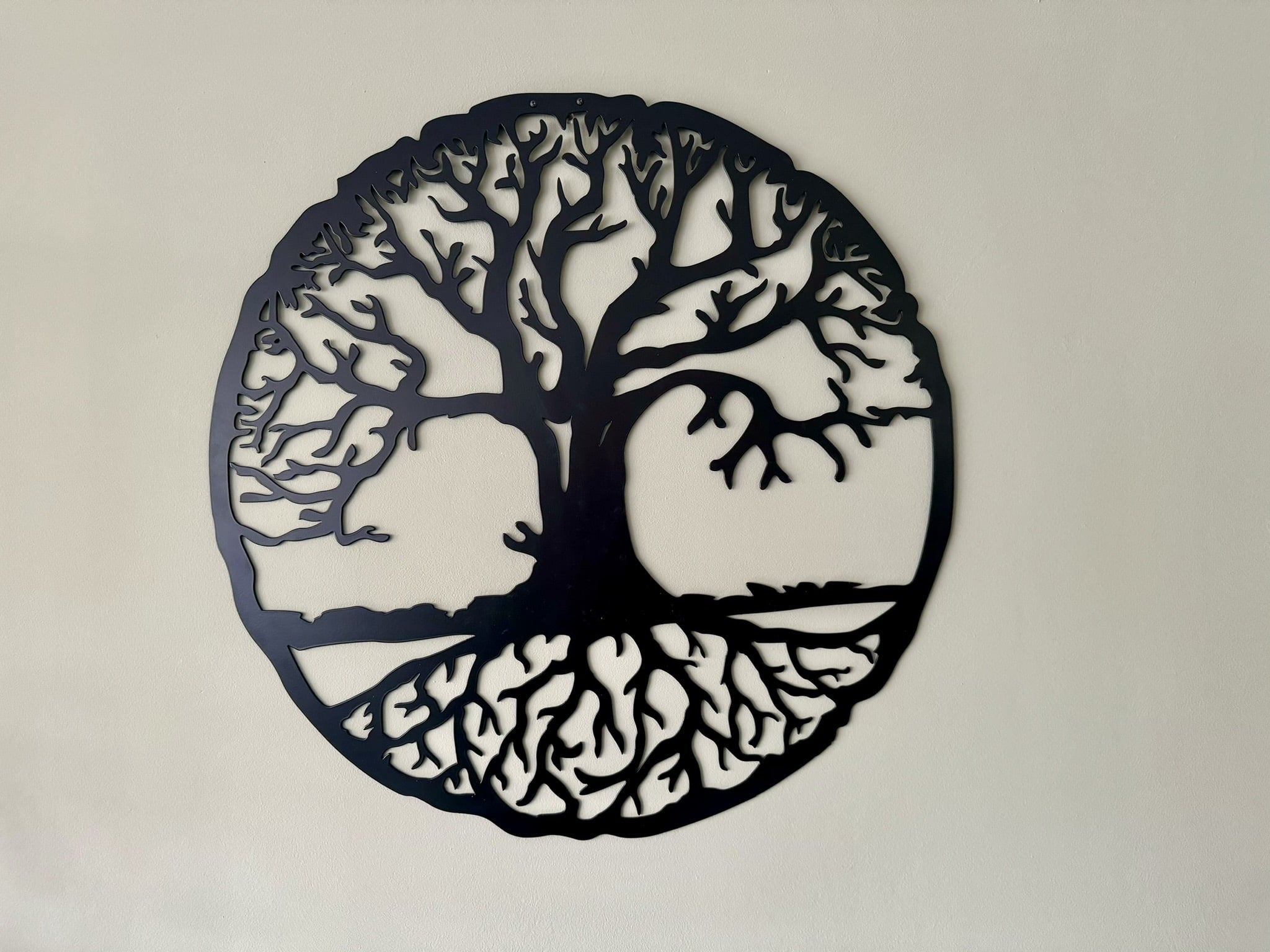 It's Cactus Wanddekoration Baum Des Lebens – 43 Cm Rund, Handgefertigt In Haiti, Fair Trade